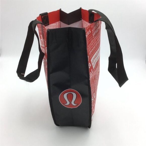 Lululemon Athletica Red Reusable Tote Bag - Picture 5 of 5